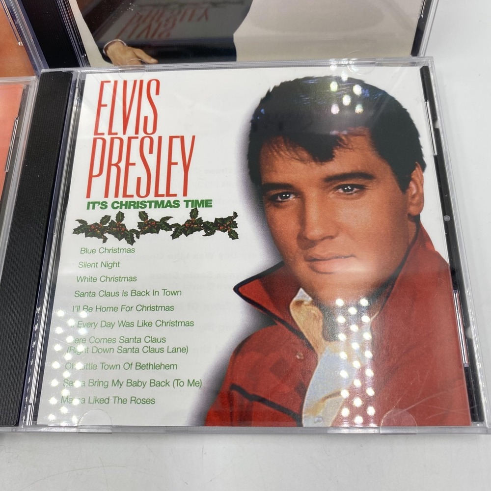 Elvis Presley 4 CD Lot An Evening Prayer Christmas Kids RCA Sony BMG Jim Reeves - Picture 5 of 8